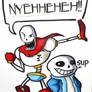 Undertale - Papyrus and Sans