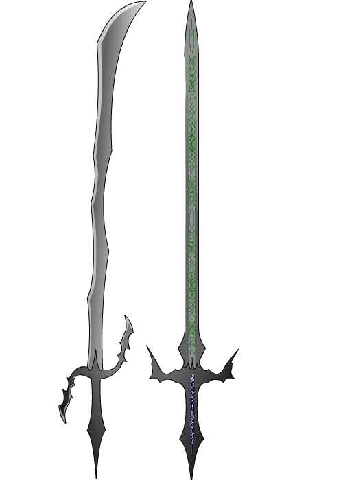 2 swords