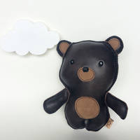 Leather Teddy Bear Plush Toy By Leather Monsters