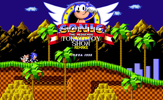 Sonic The Hedgehog : Tokyo Toy Show Recreation by SonicChannelYT - Game Jolt