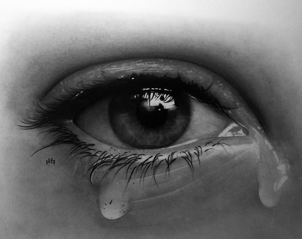 crying eye by hg-art on DeviantArt