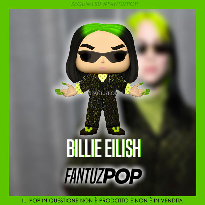 Custom Funko Pop Billie Eilish By Sputnikbell On Deviantart
