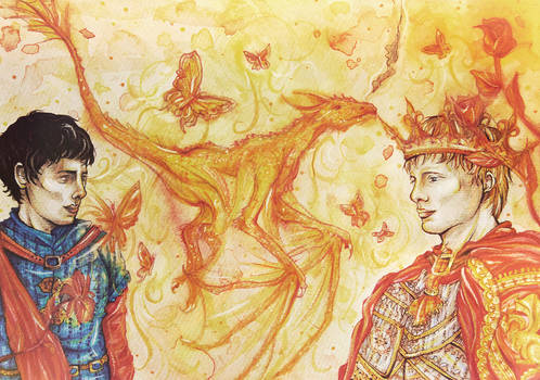 King and Lionheart - Arthur and Merlin