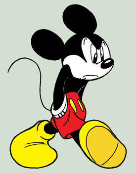 Grumpy Mickey Mouse