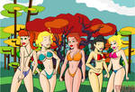 Cartoon Bikinis IV