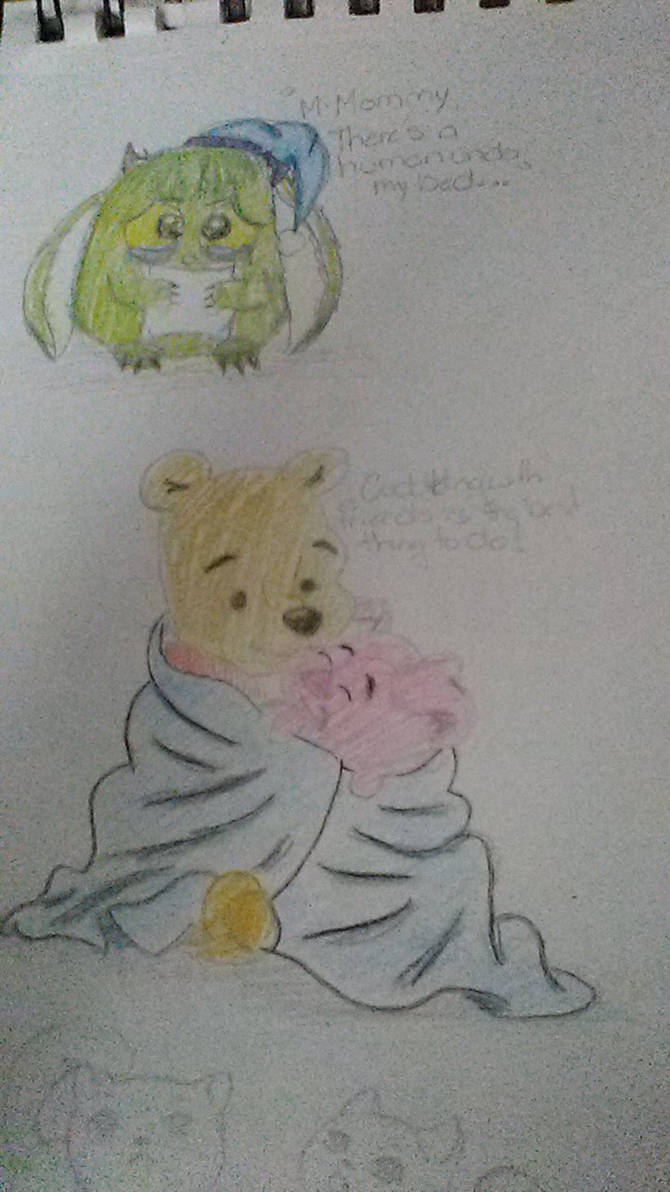 Monsters and Pooh Bear! by green-piggy on DeviantArt
