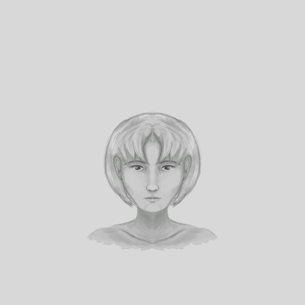Gray R Realistic Face Greyscale Face by InquisitorVawn on DeviantArt
