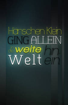 Hanschen Klein Typography