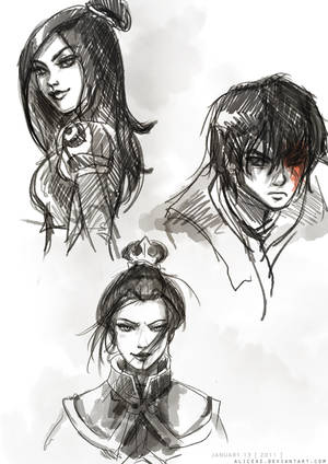 Avatar doodles 01.13.11