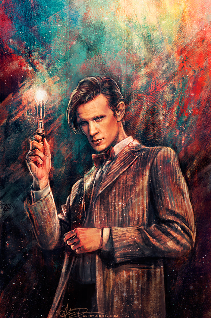 11th doctor who fan art