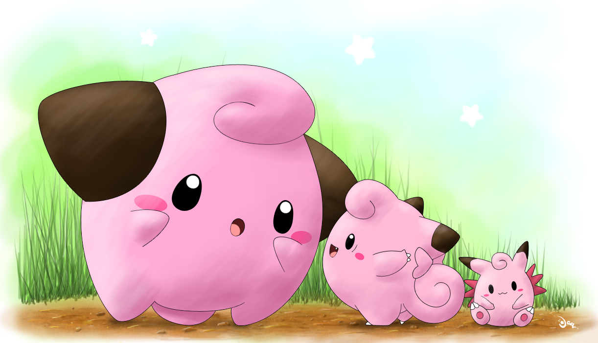 Shiny Pink by aquabluu on DeviantArt  Pokemon pink, Shiny pokemon, Cute  pokemon