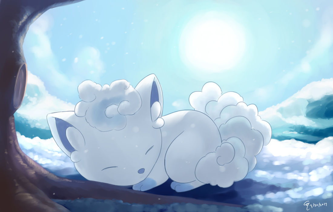 Alolan Vulpix by aquabluu on DeviantArt