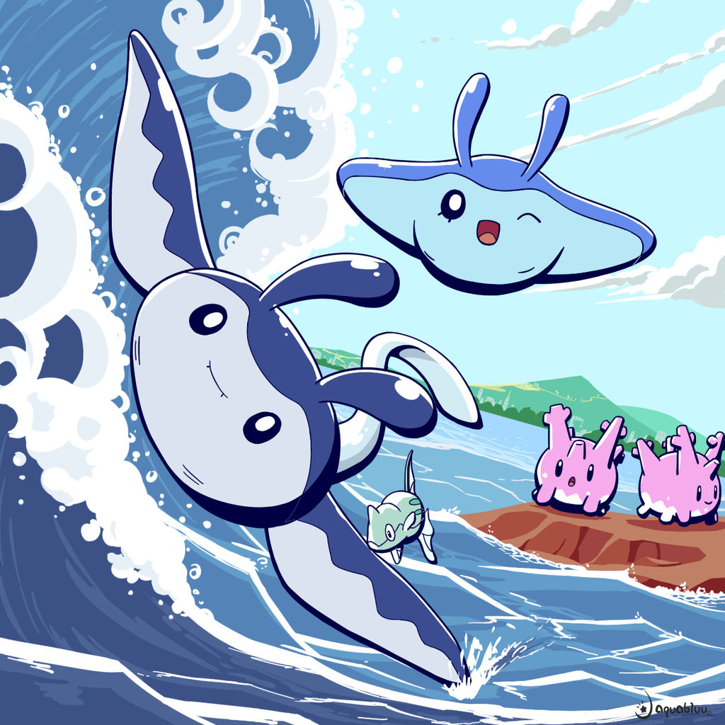 Mantine by aquabluu on DeviantArt