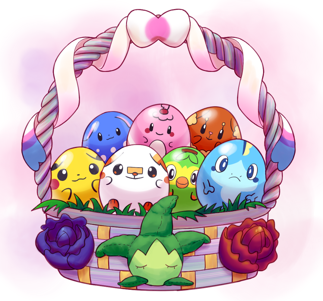 Pokemon Easter by aquabluu on DeviantArt