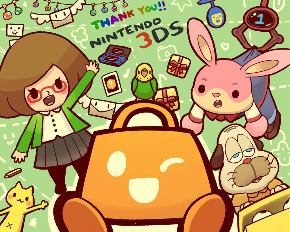 Nintendo 3DS Tribute by aquabluu on DeviantArt