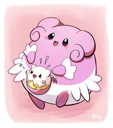 Blissey and Tamadra