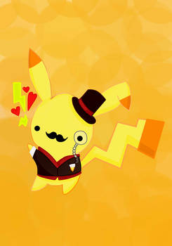 Moustache Pikachu