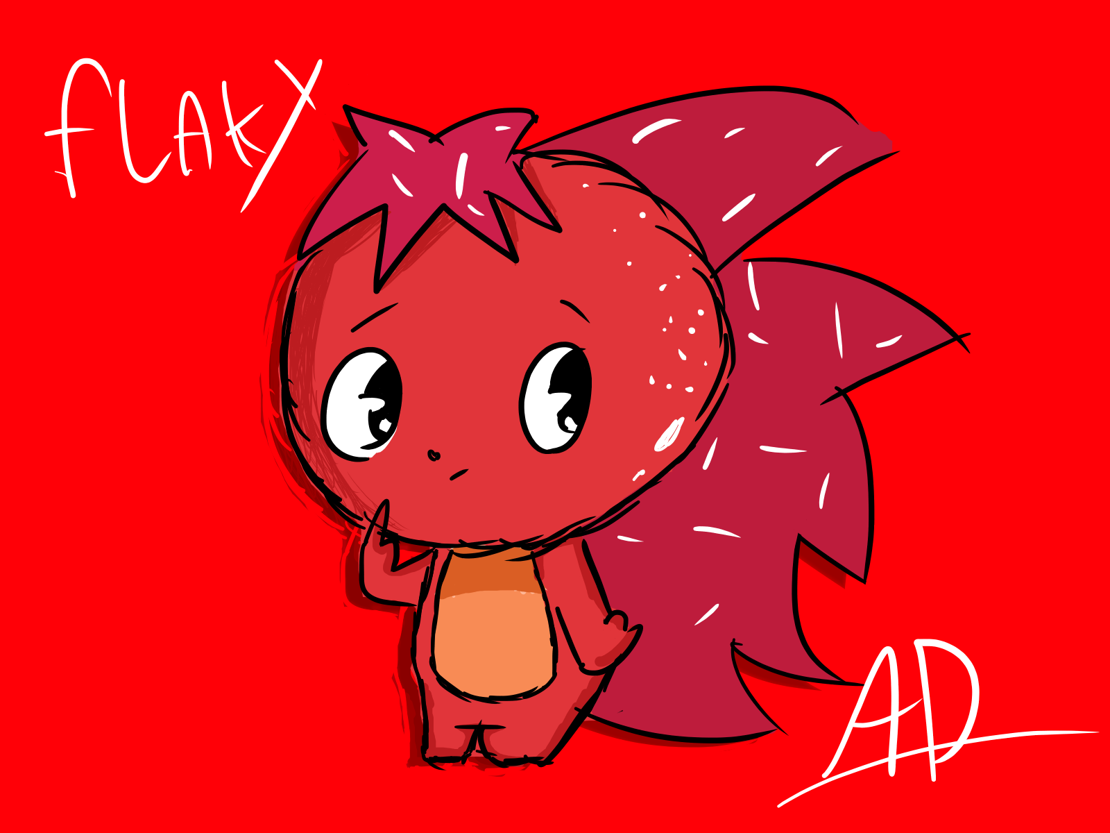 FLAKY by arieldayan on DeviantArt