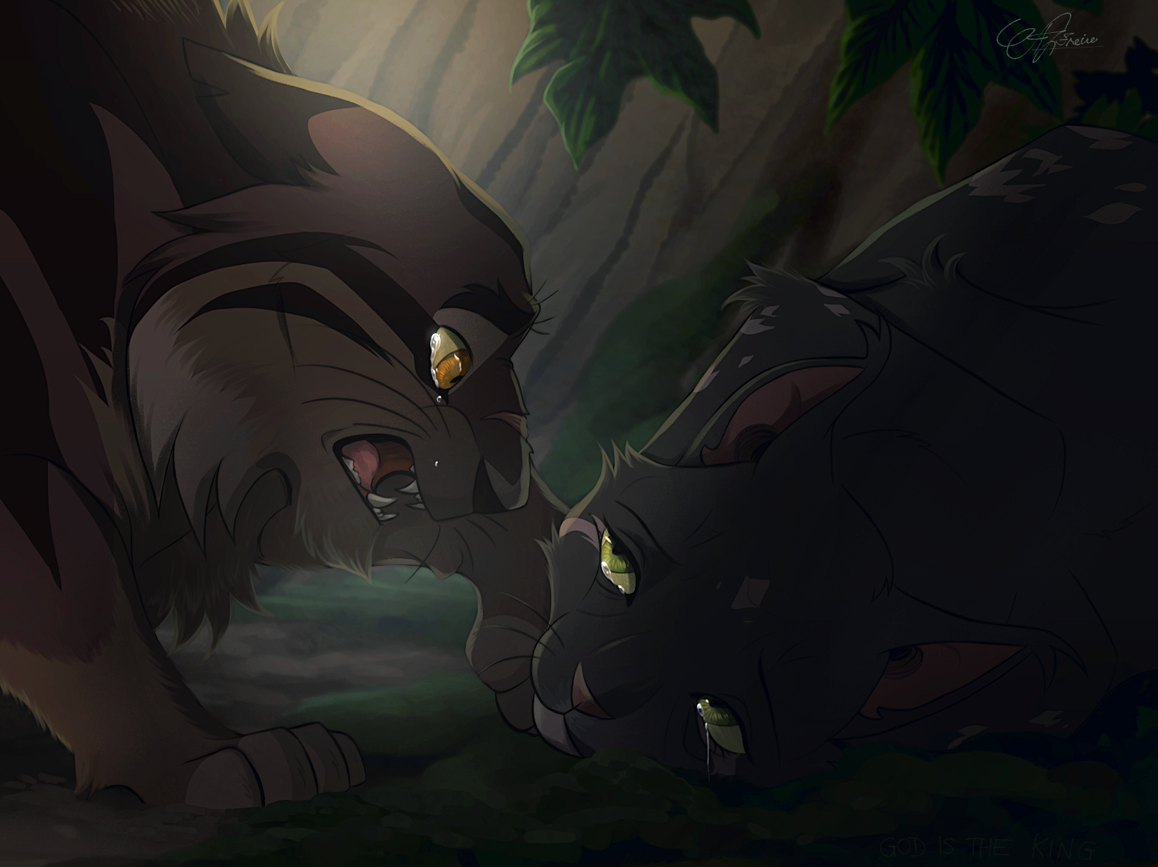 Just Jayfeather - Warriors Cats fanart by AngelDalet on DeviantArt