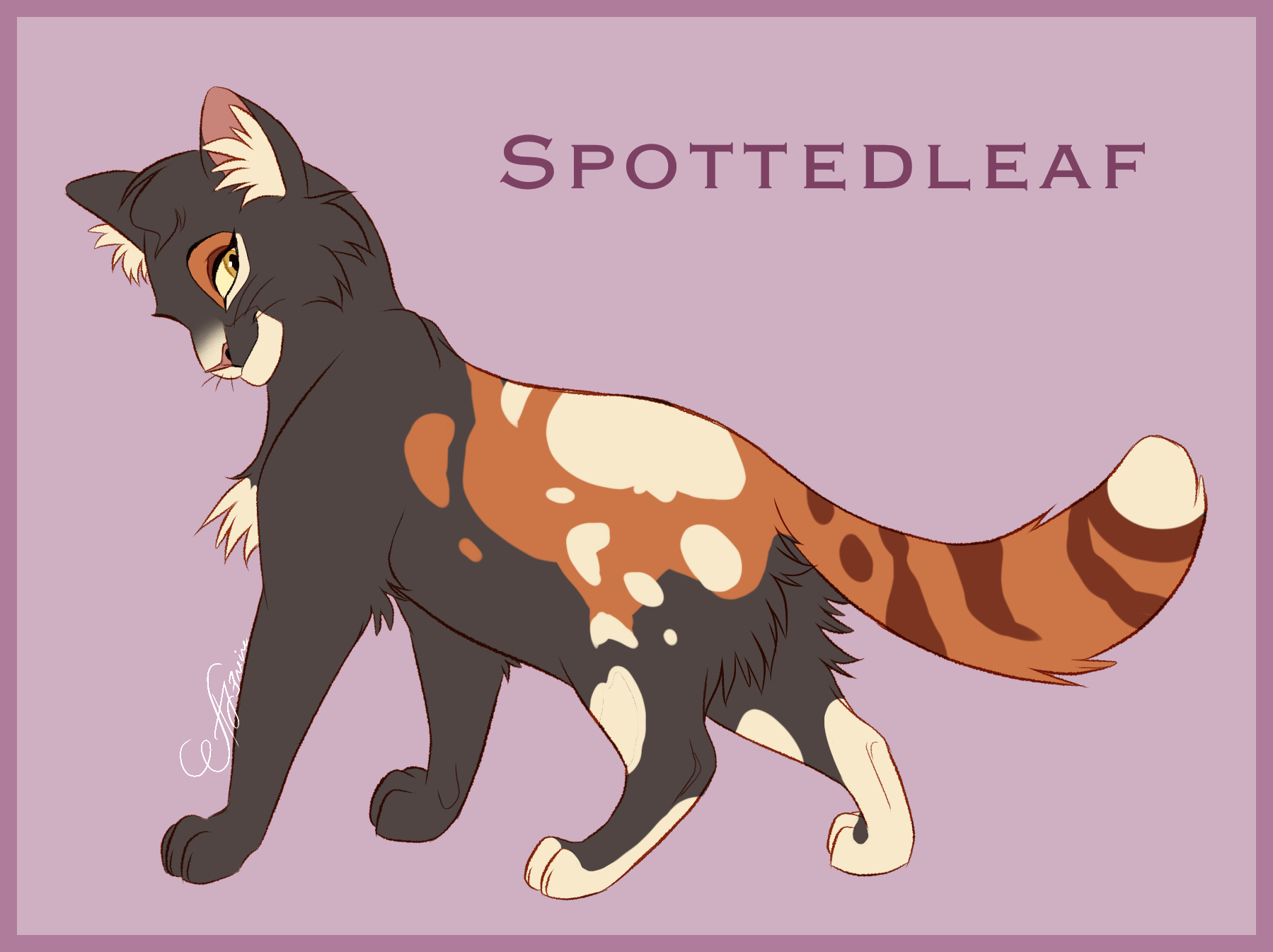 Firestar design - Warriors Cats by AngelDalet on DeviantArt