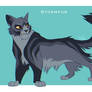 Stormfur design - Warriors Cats
