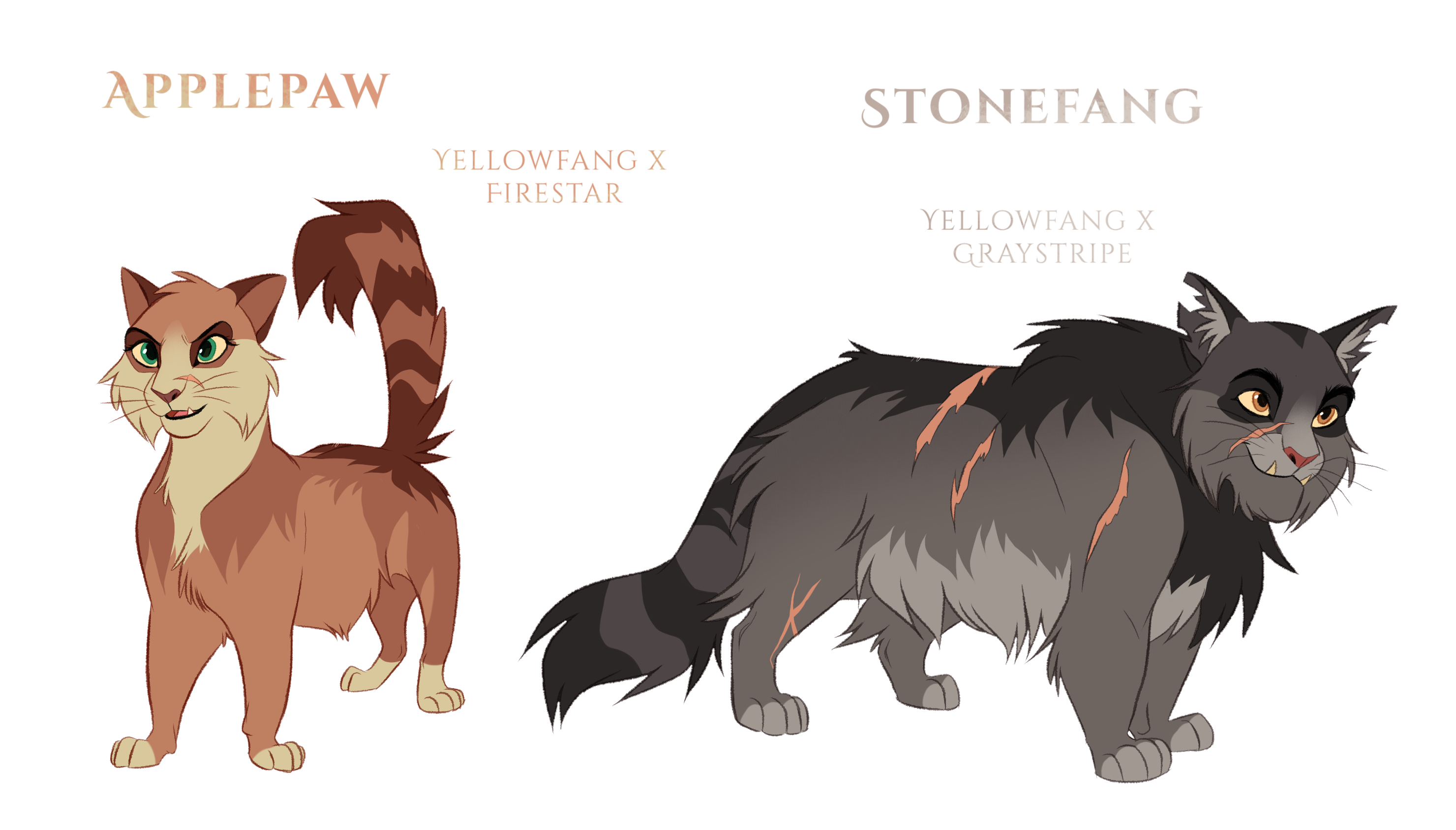 Warriors Cats Design Challenge by AngelDalet on DeviantArt