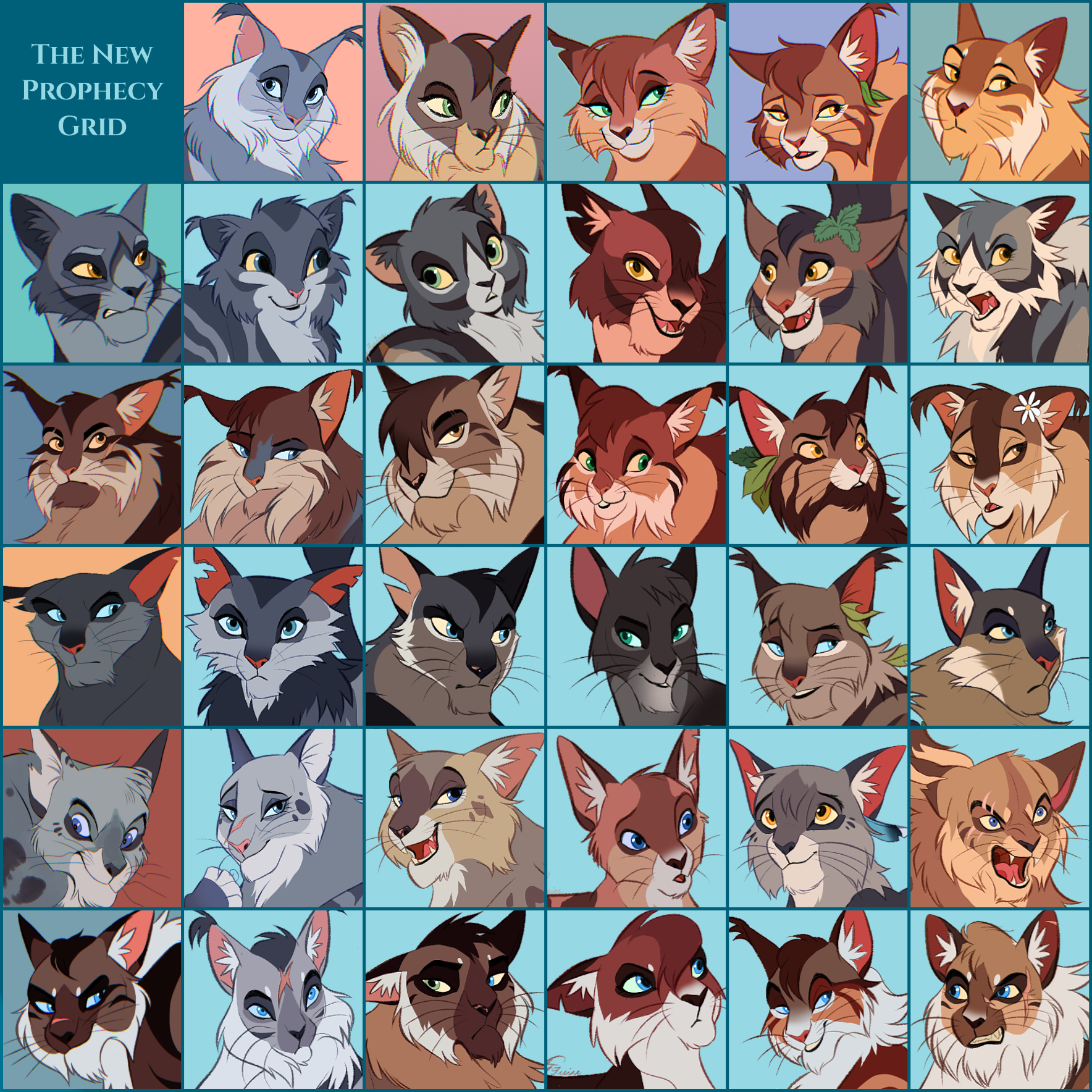 Warriors Cats Design Challenge by AngelDalet on DeviantArt