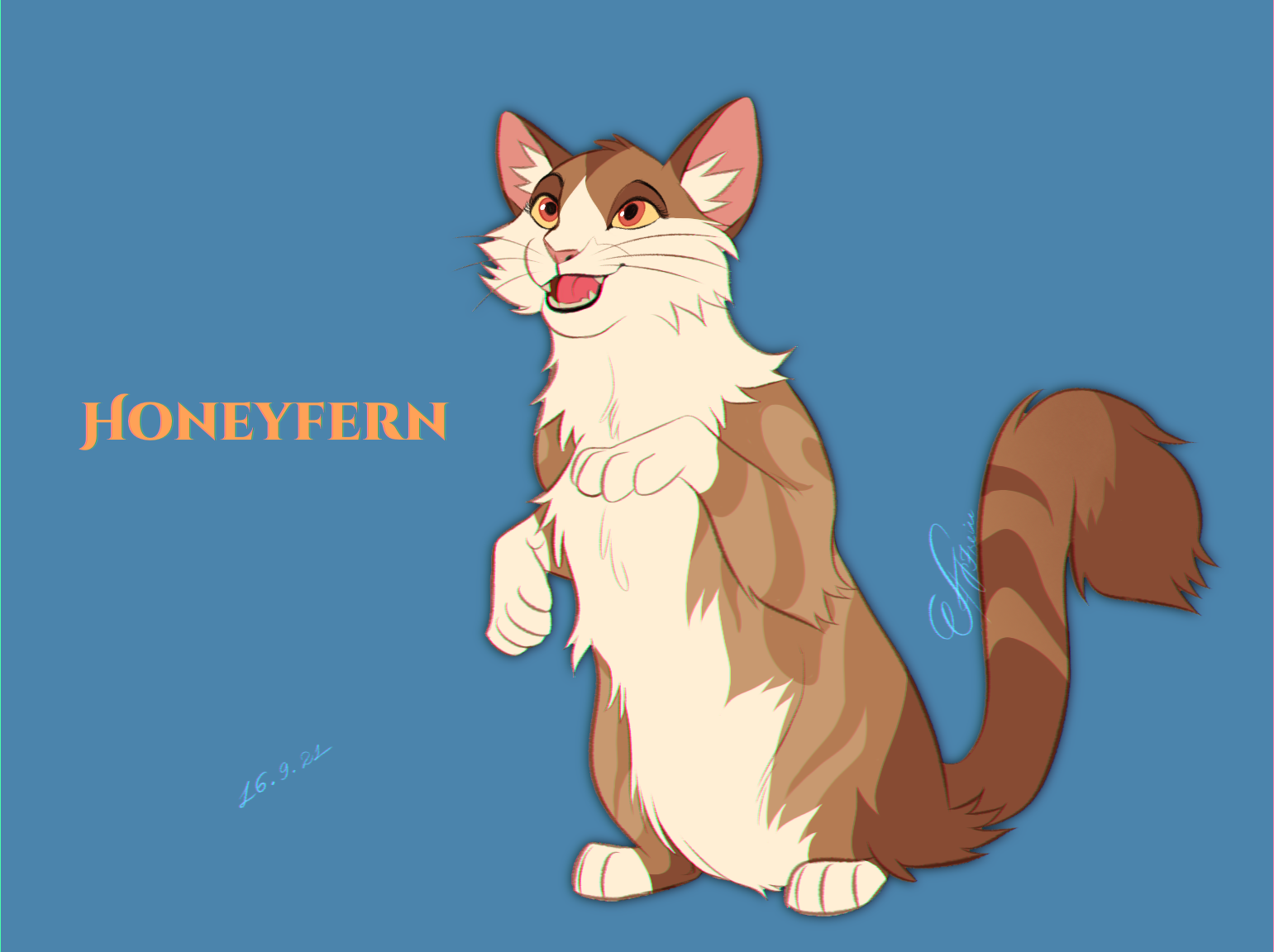 Firestar design - Warriors Cats by AngelDalet on DeviantArt