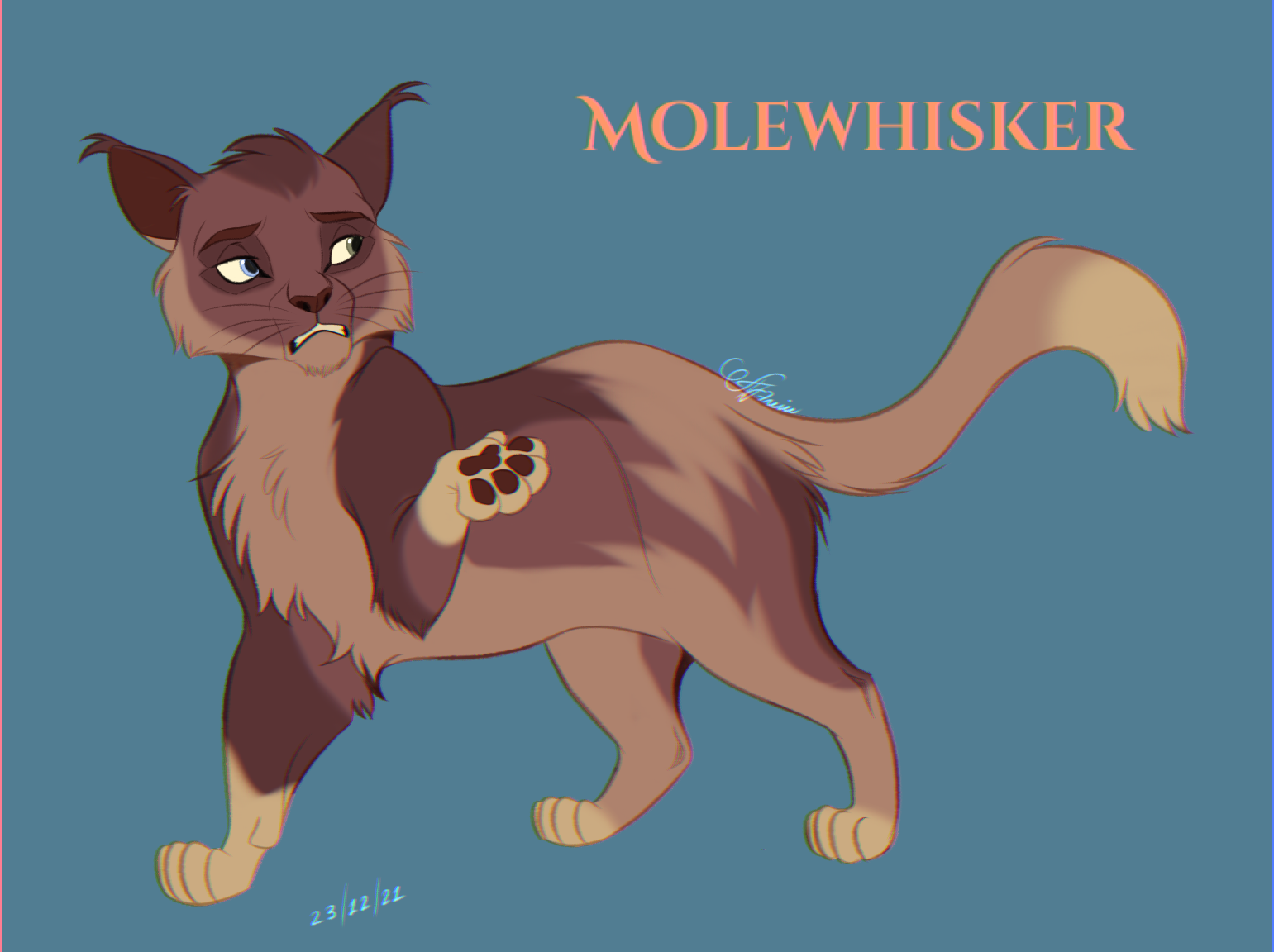 Firestar design - Warriors Cats by AngelDalet on DeviantArt