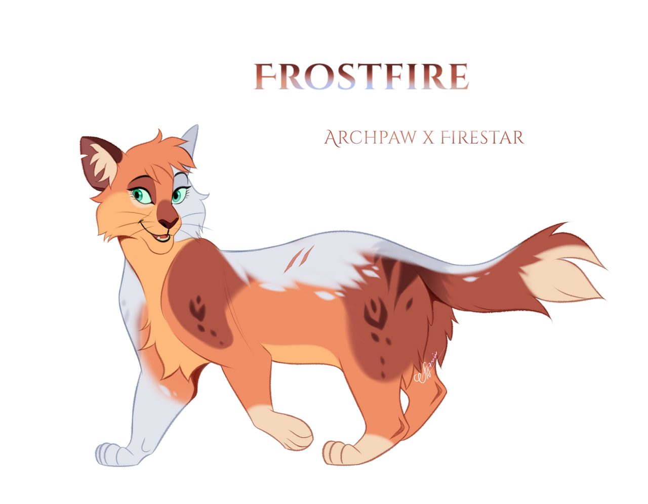Firestar design - Warriors Cats by AngelDalet on DeviantArt