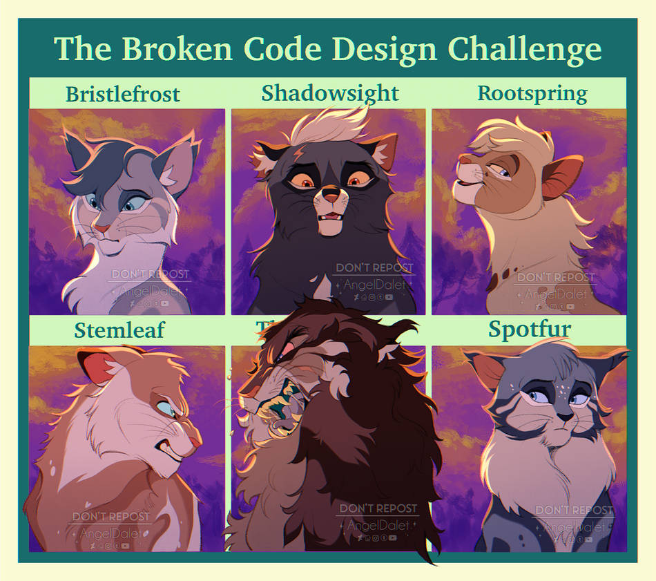 The Broken Code Design Challenge by AngelDalet on DeviantArt