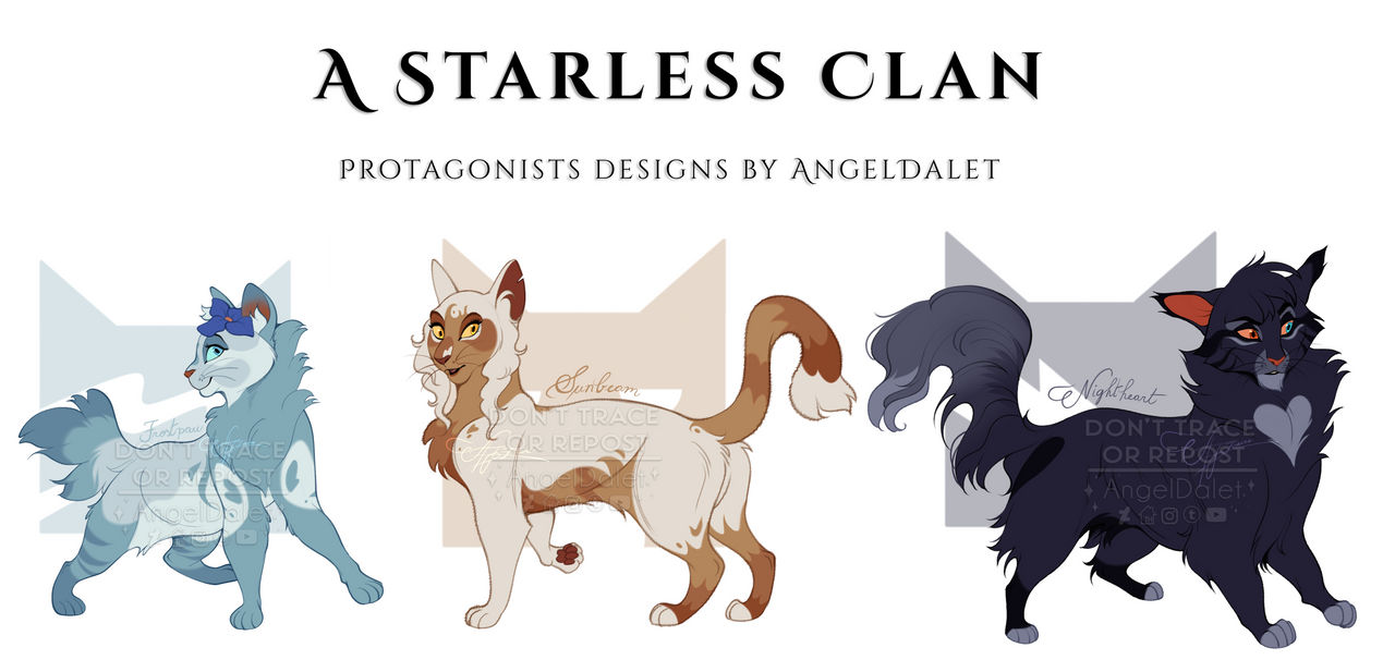 Warriors Cats Design Challenge by AngelDalet on DeviantArt