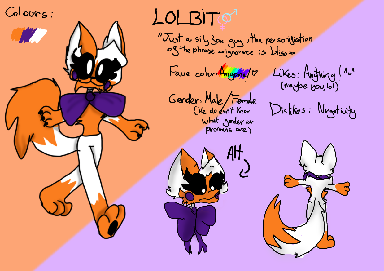 Lolbit [Reference Sheet]~ by Steyci-Strawberry on DeviantArt