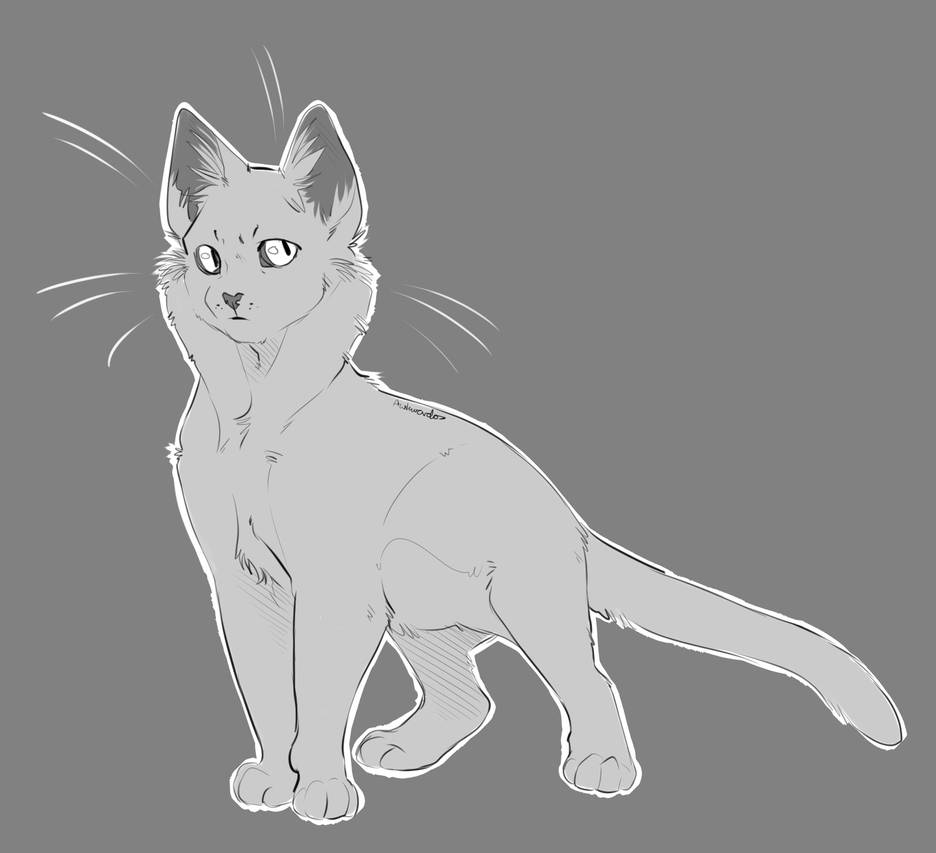 pic Deviantart Cat Group Base f2u feline base by awkwardos on deviantart