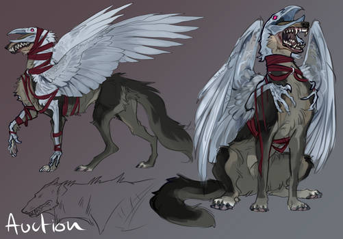 Crow And Wolf Adopt Auction *CLOSED*