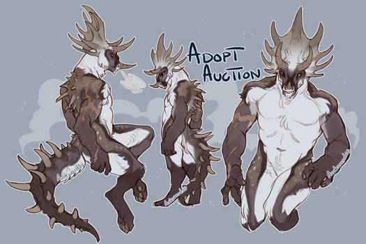 Triceratops Reindeer Adopt Auction *OPEN*