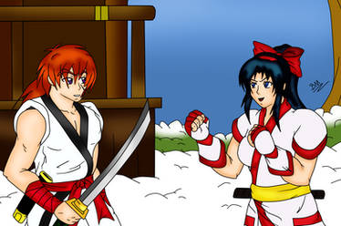 Kenshin vs Kaoru
