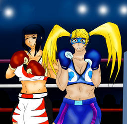 R. Mika and Nadeshiko Boxing