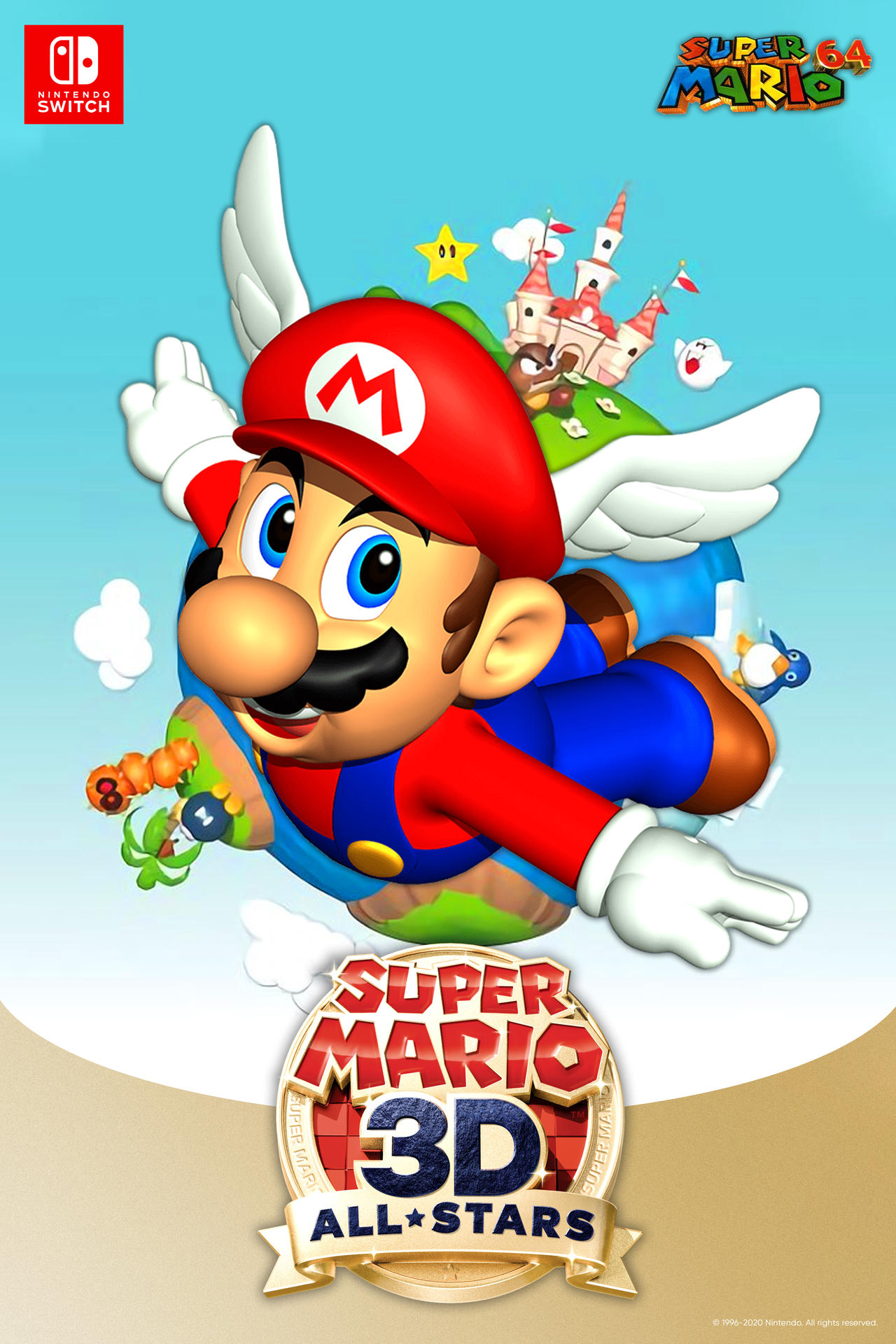 Super Mario 3D All-Stars : Super Mario 64 by SunsetDriver777 on DeviantArt