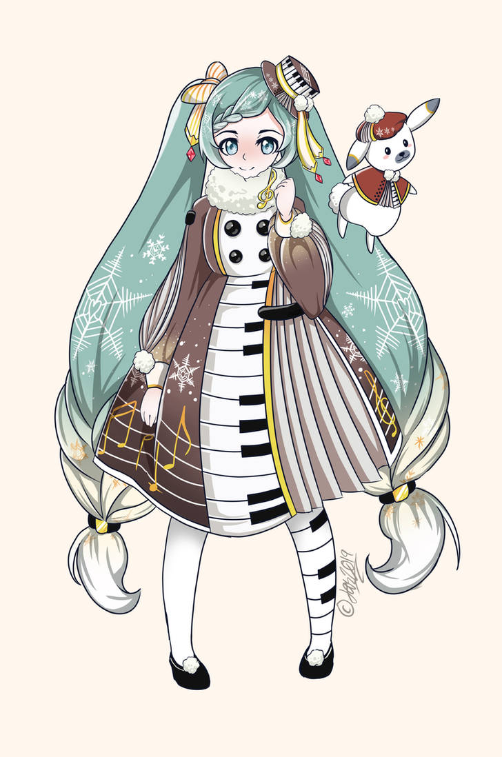 Snowmiku2020 fanart