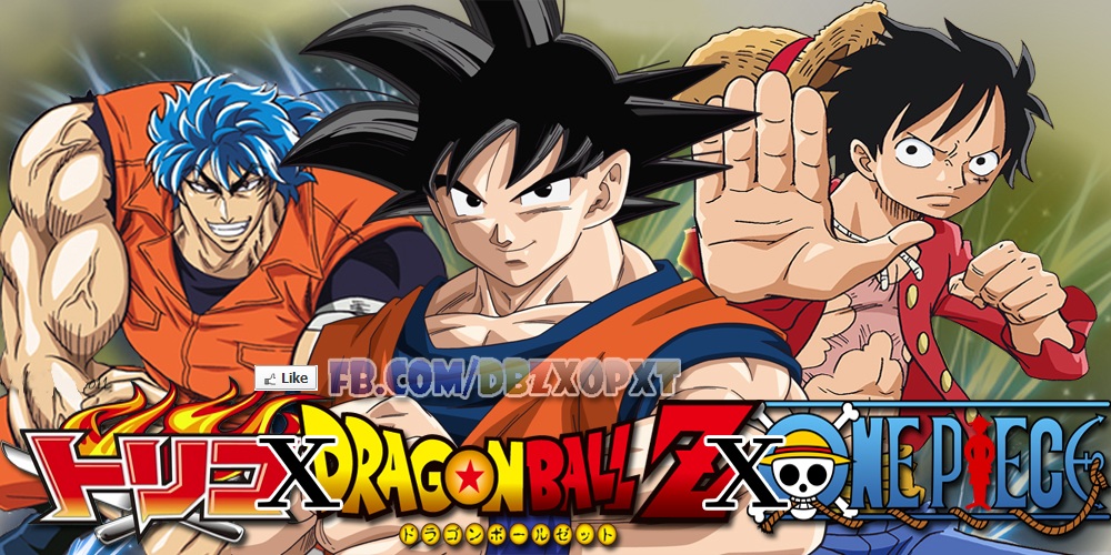 The Dragon Ball Z x One Piece crossover looked 