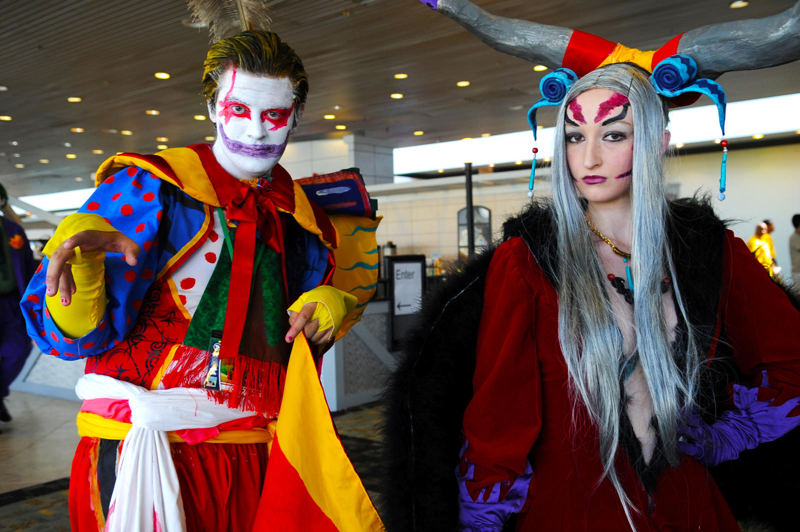 Otakon Kefka and Ultimecia