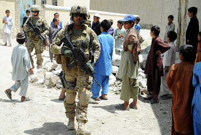 On patrol in Kunar