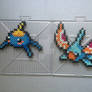 #283-#284 Surskit and Masquerain Perlers