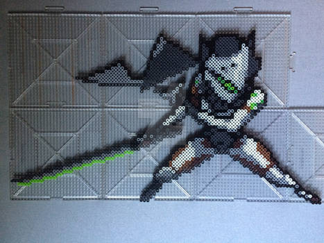 Overwatch Genji Perler