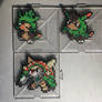 #650-#652 Chespin Family Perlers