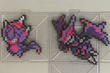 #803-#804 Poipole and Naganadel Perlers