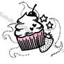 Cupcake Tattoo Design