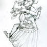 Kiss on Bended Knee sketch