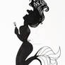 Ariel Silhouette Art